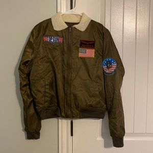 Halloween top gun maverick bomber jacket